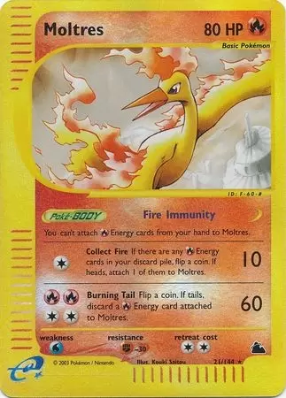 Skyridge - Moltres Reverse