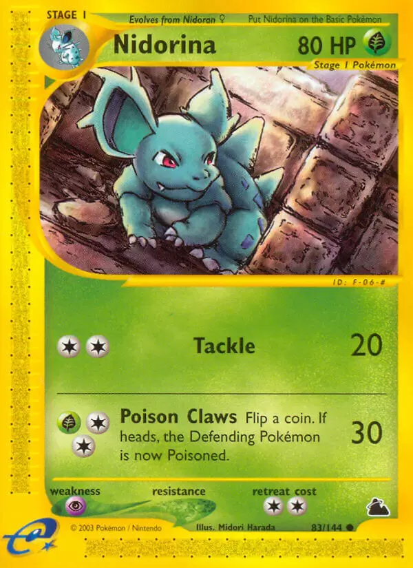 Skyridge - Nidorina