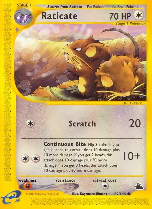 Skyridge - Raticate