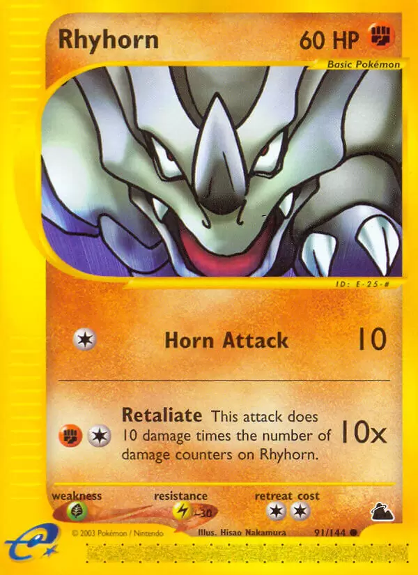 Skyridge - Rhyhorn