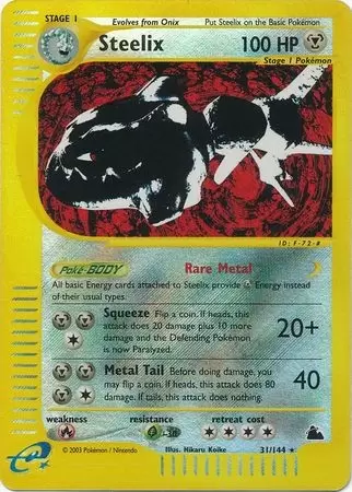 Skyridge - Steelix Reverse