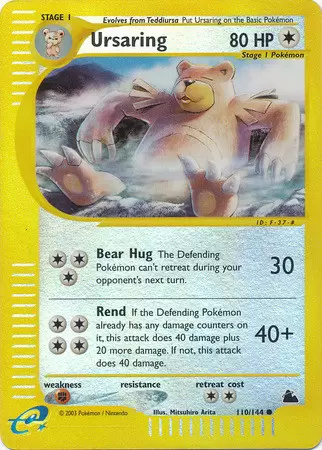 Skyridge - Ursaring Reverse