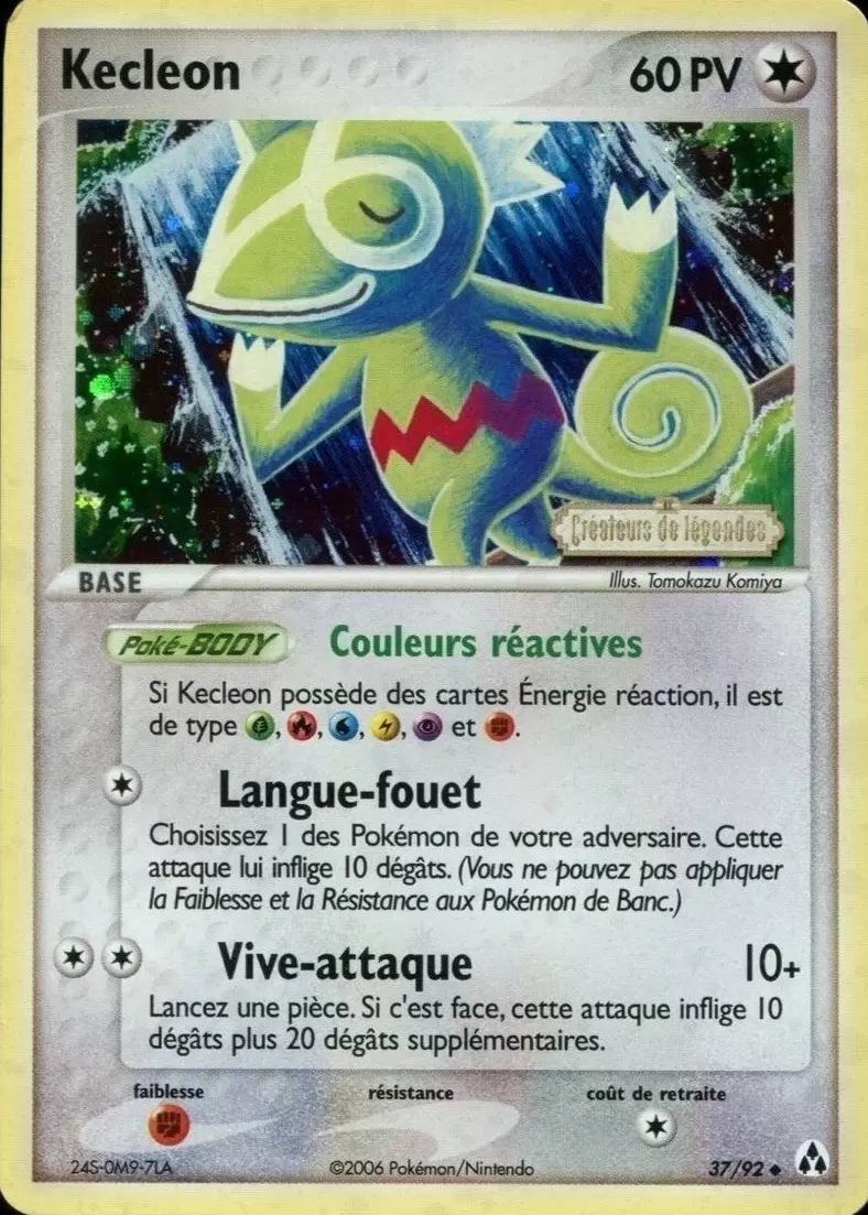 Créateurs de Légendes - Kecleon holographique Logo