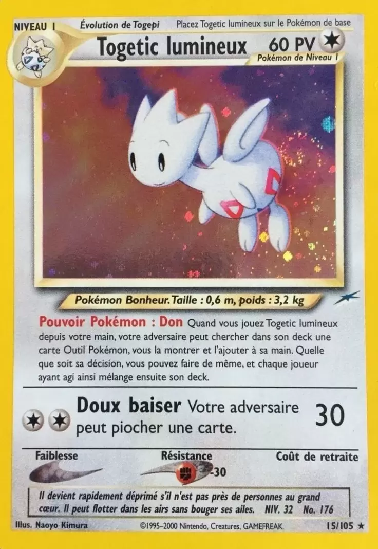 Neo Destiny - Togetic lumineux Holographique
