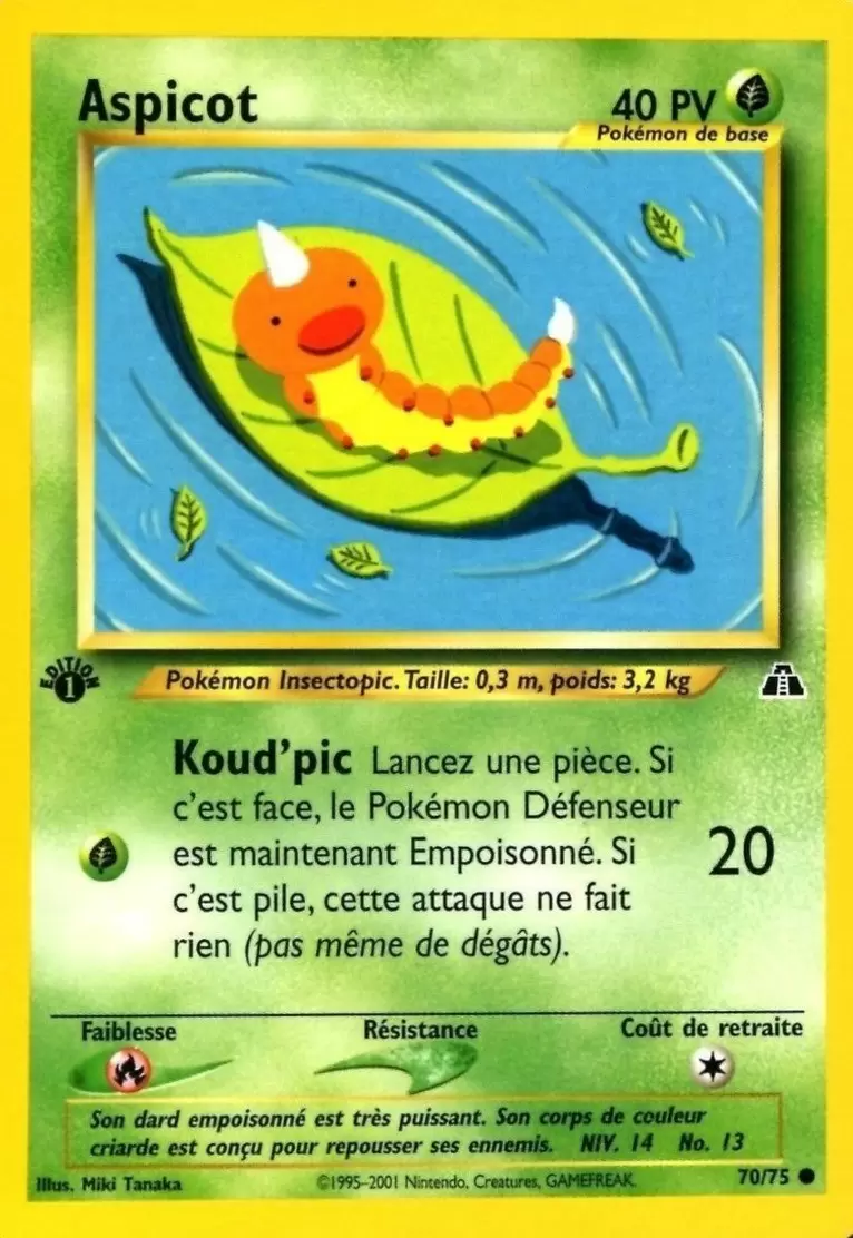 Neo Discovery - Aspicot édition 1