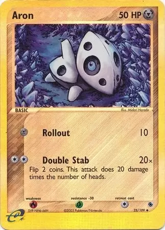 EX Ruby & Sapphire - Aron Reverse