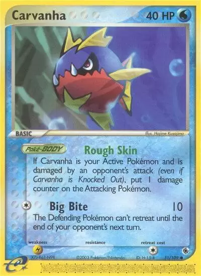 EX Ruby & Sapphire - Carvanha