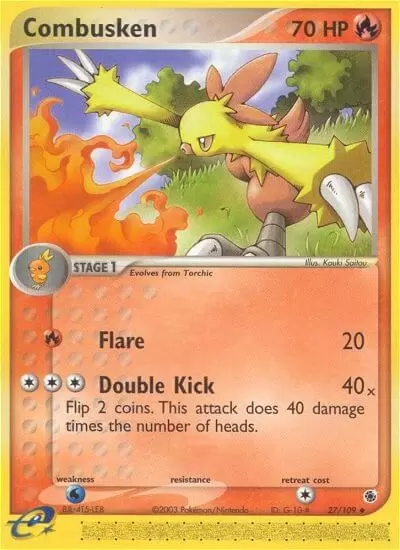 EX Ruby & Sapphire - Combusken