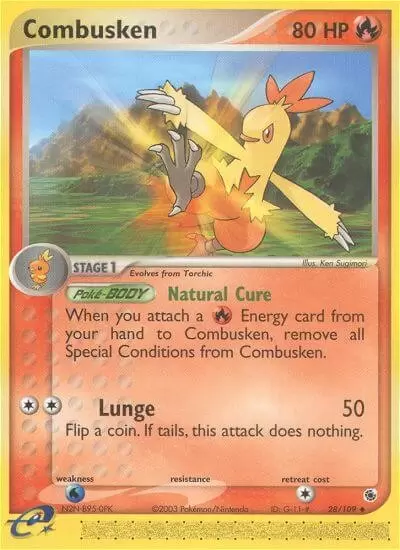 EX Ruby & Sapphire - Combusken
