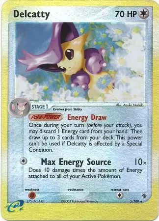 EX Ruby & Sapphire - Delcatty Reverse
