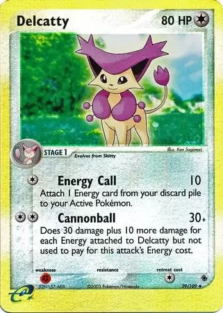 EX Ruby & Sapphire - Delcatty Reverse
