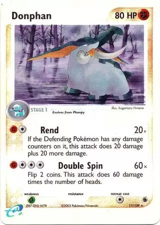 EX Ruby & Sapphire - Donphan Reverse