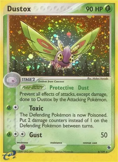 EX Ruby & Sapphire - Dustox holo