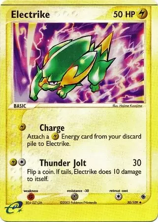 EX Ruby & Sapphire - Electrike Reverse