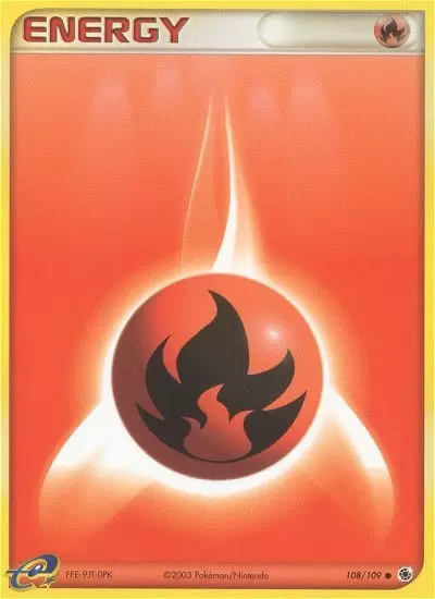 EX Ruby & Sapphire - Fire Energy