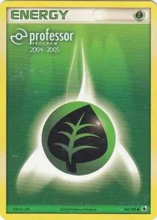EX Ruby & Sapphire - Grass Energy Professor Program