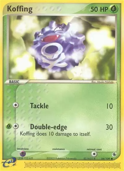 EX Ruby & Sapphire - Koffing