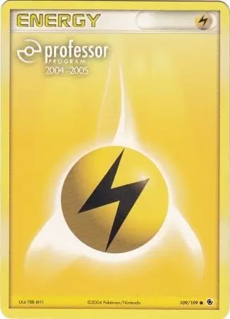 EX Ruby & Sapphire - Lightning Energy Professor Program