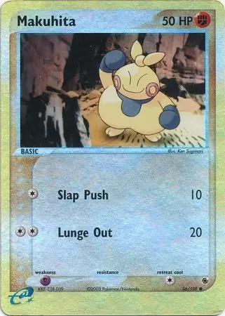EX Ruby & Sapphire - Makuhita Reverse