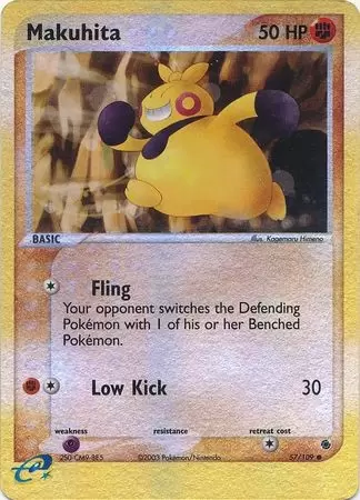 EX Ruby & Sapphire - Makuhita Reverse
