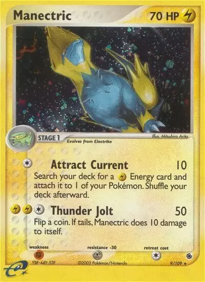 EX Ruby & Sapphire - Manectric holo