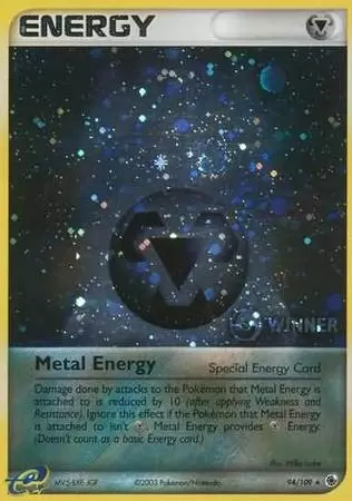 EX Ruby & Sapphire - Metal Energy Holo Winner
