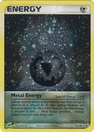 EX Ruby & Sapphire - Metal Energy holo