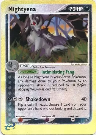 EX Ruby & Sapphire - Mightyena Reverse