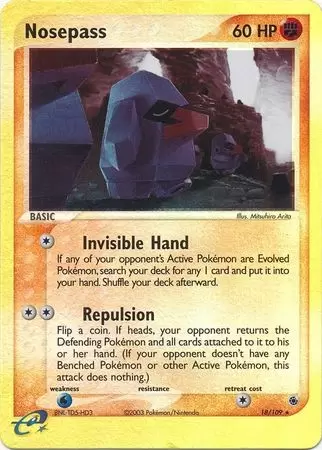 EX Ruby & Sapphire - Nosepass Reverse