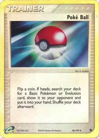 EX Ruby & Sapphire - Poké Ball Reverse