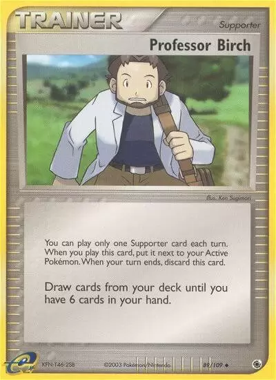EX Ruby & Sapphire - Professor Birch