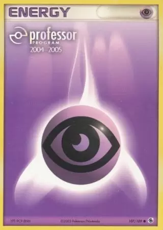 EX Ruby & Sapphire - Psychic Energy Professor Program