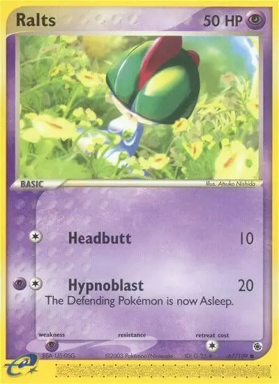 EX Ruby & Sapphire - Ralts