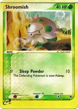 EX Ruby & Sapphire - Shroomish Reverse