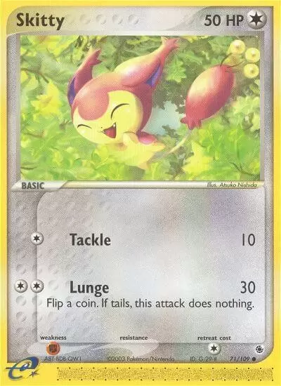 EX Ruby & Sapphire - Skitty