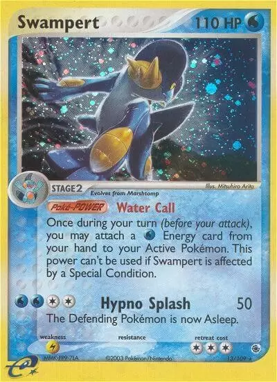 EX Ruby & Sapphire - Swampert holo