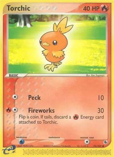 EX Ruby & Sapphire - Torchic