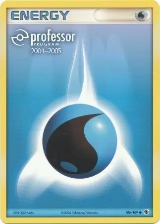 EX Ruby & Sapphire - Water Energy Professor Program