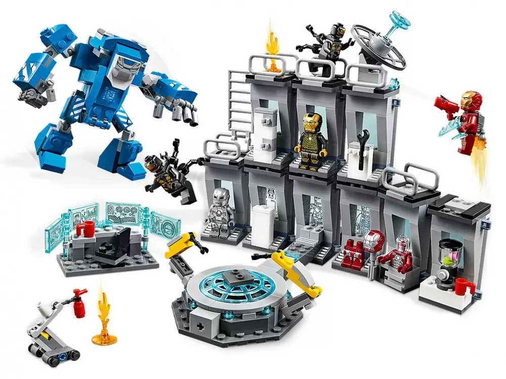 LEGO MARVEL Super Heroes - La salle des armures d\'Iron Man