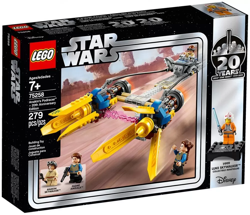 Anakin S Podracer th Anniversary Edition Lego Star Wars Set