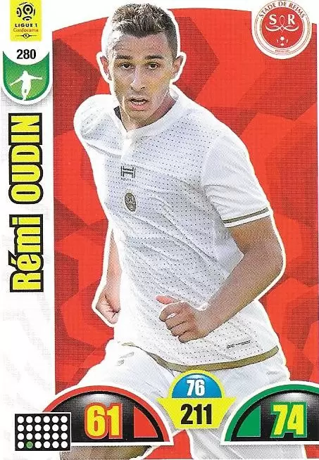Adrenalyn XL : 2018-2019 (France) - Rémi Oudin - Stade de Reims