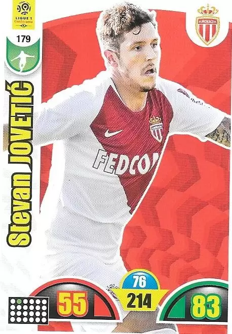 Adrenalyn XL : 2018-2019 (France) - Stevan Jovetić - AS Monaco