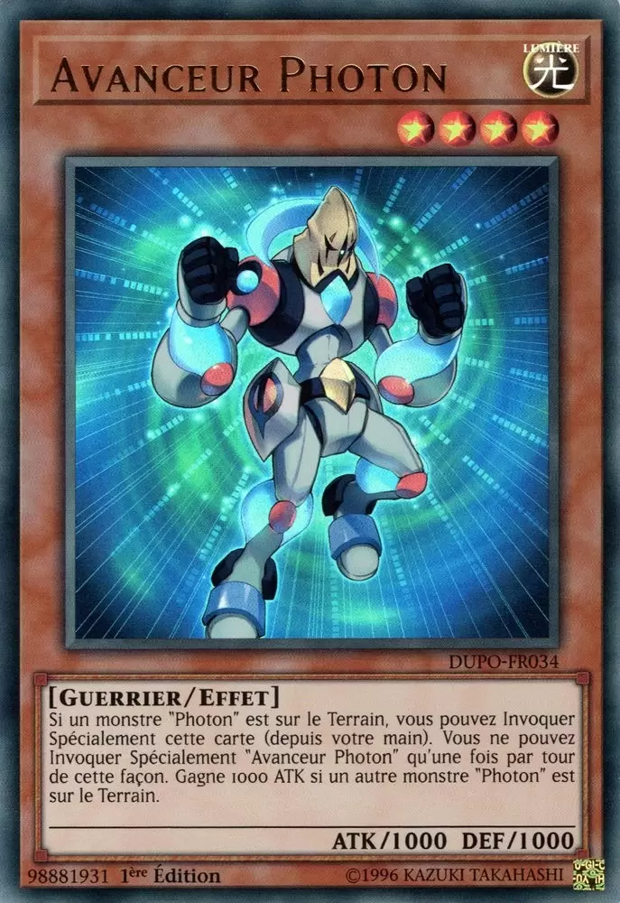 Le Pouvoir du Duel DUPO - Avanceur Photon