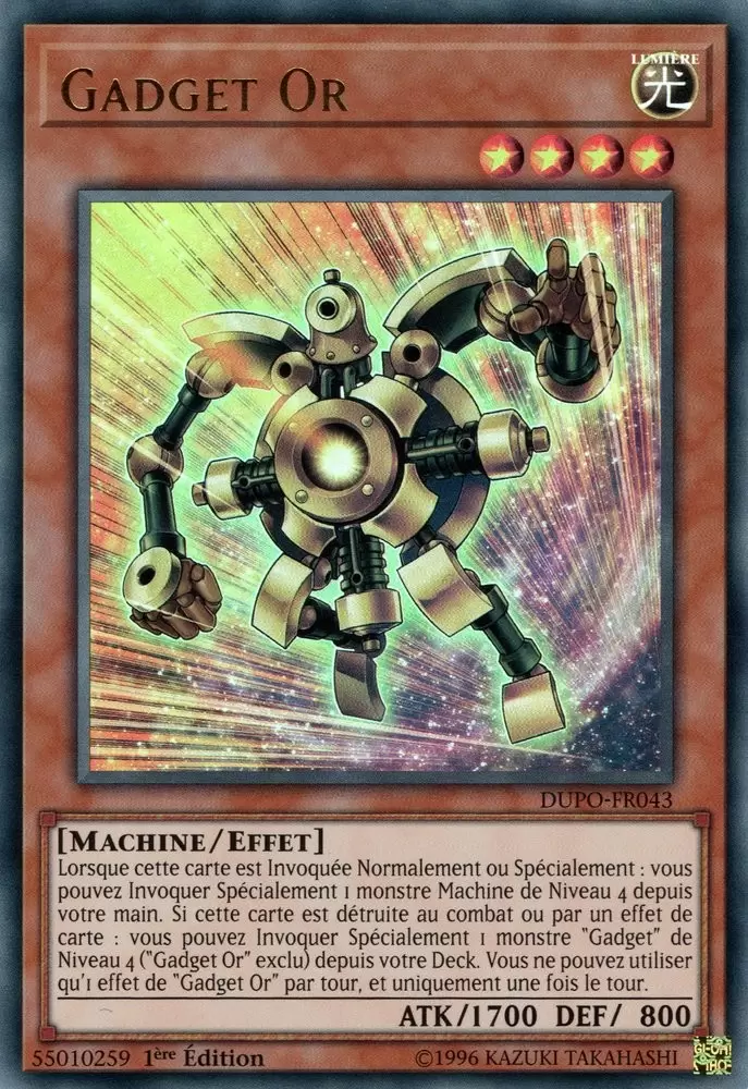 Le Pouvoir du Duel DUPO - Gadget Or