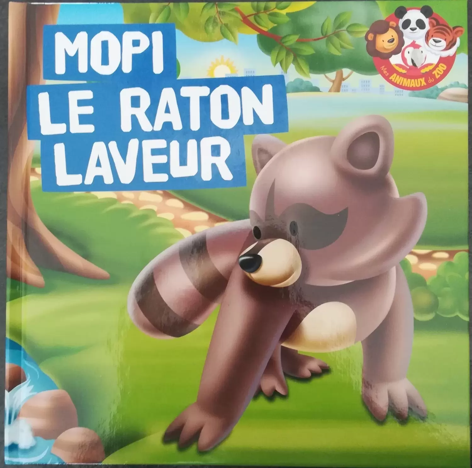 Mes animaux du Zoo - Mopi Le Raton Laveur