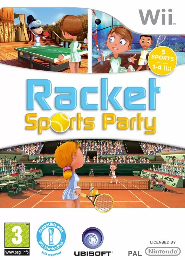 Jeux Nintendo Wii - Racket Sports Party
