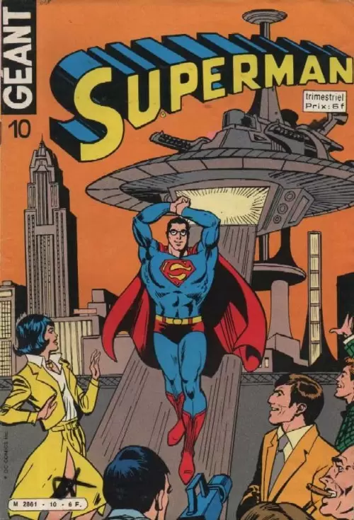 Superman Géant - 2ème série (Sagédition) - La grande frayeur de Superman