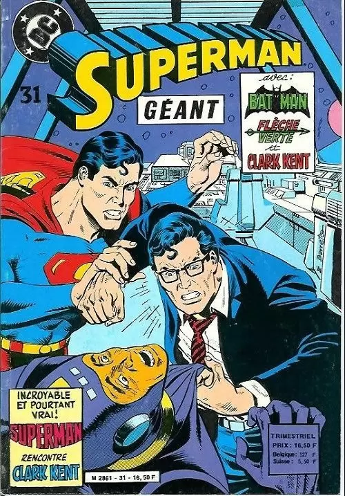 Superman Géant - 2ème série (Sagédition) - Superman rencontre Clark Kent