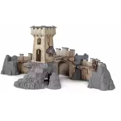 Large fortified castle