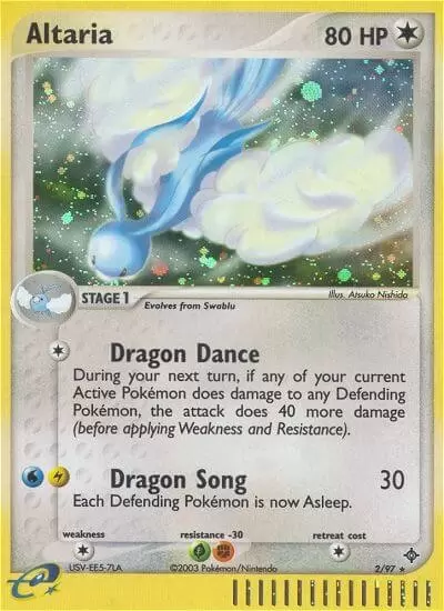 EX Dragon - Altaria Holo
